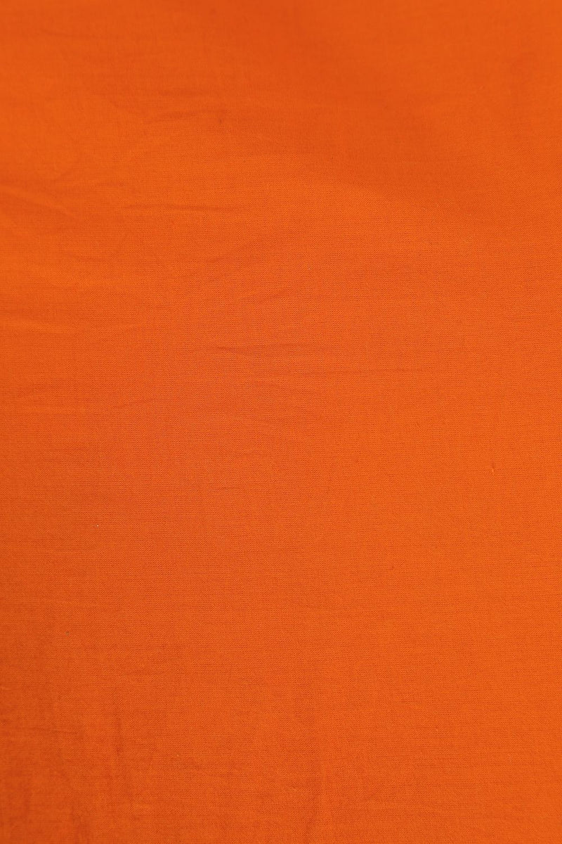 Alloy Orange Cotton Fabric - GleamBerry