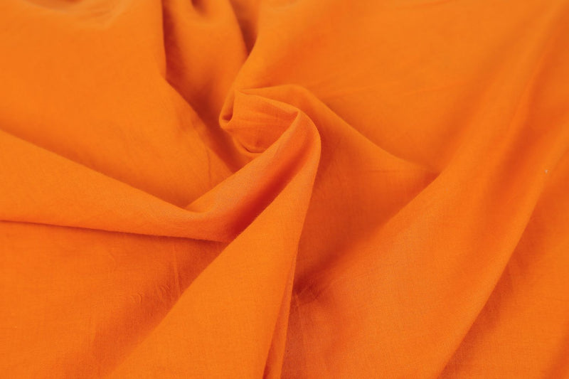 Alloy Orange Cotton Fabric - GleamBerry