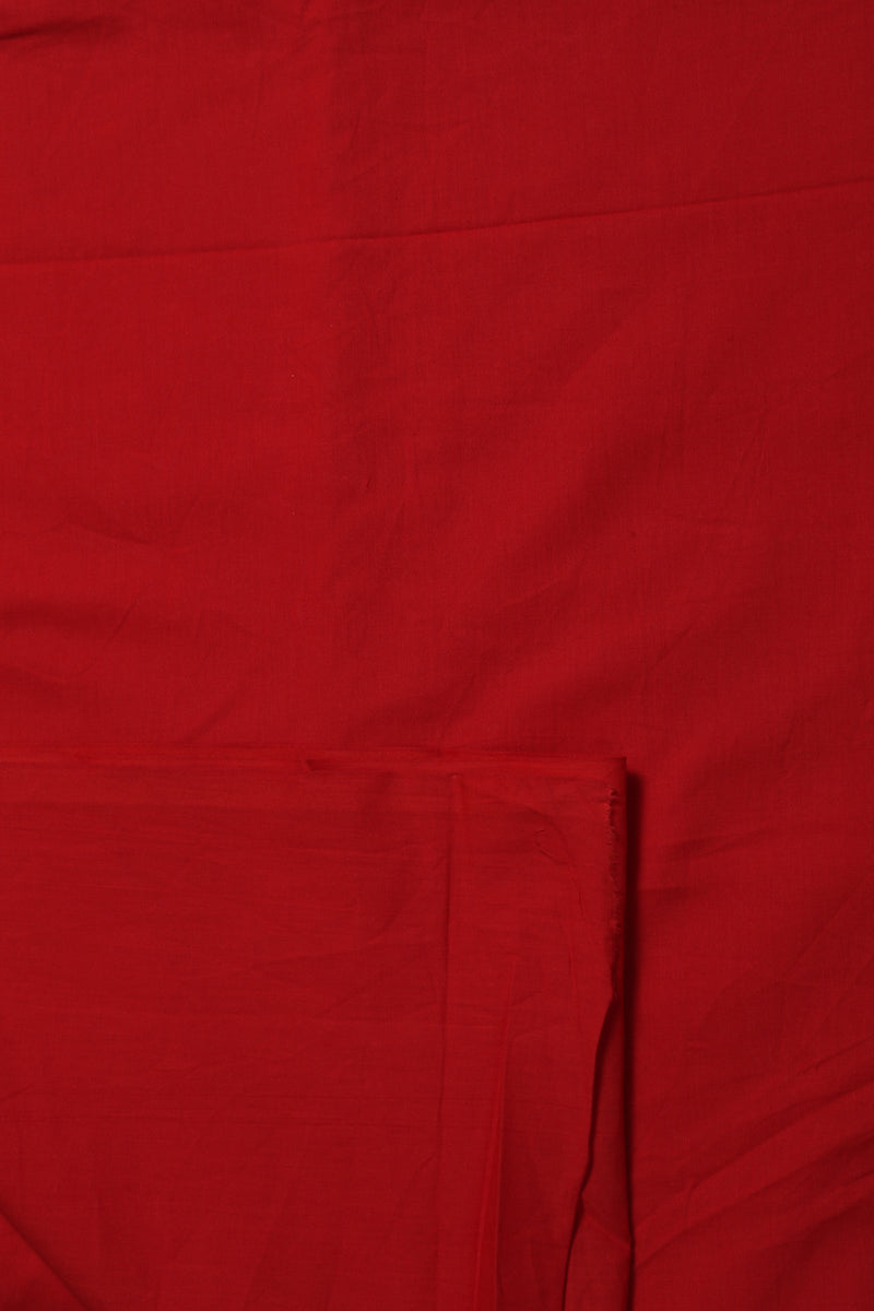 Blood Red Cotton Fabric